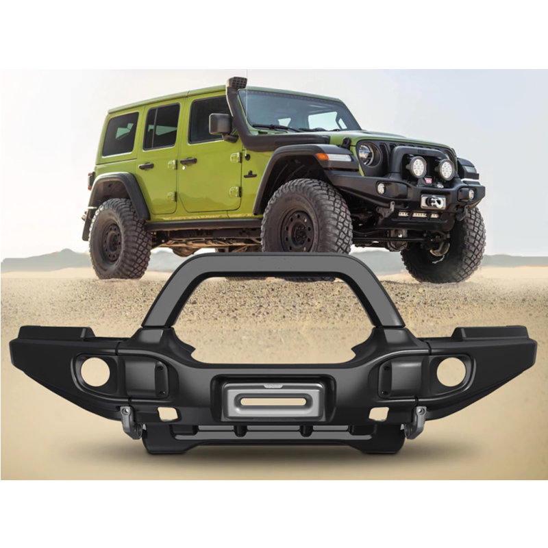 AEV Style Front Bumper For Jeep Wrangler JL With Highline Fender Flares ...