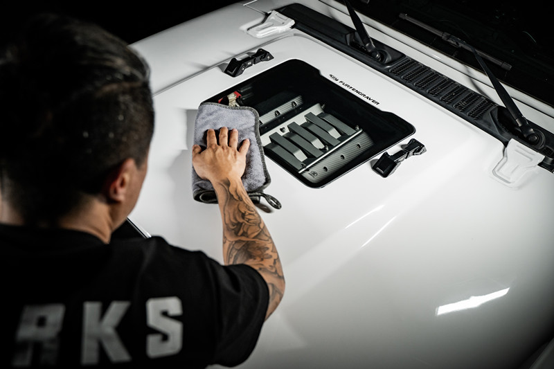 FURY Gravity Series Metal Hood Engine Cover Kits For Jeep Wrangler JL