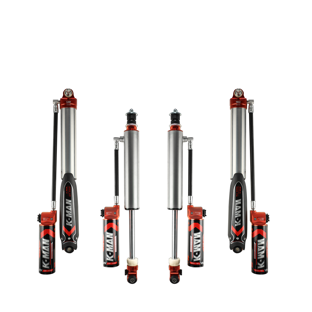 KMAN Jeep Wrangler JK 2.5 Inch Lift Compression Rebound Adjustable