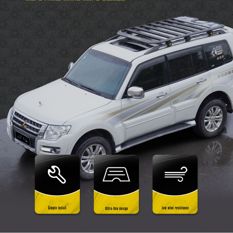 Roof Rack Platform for Mitsubishi Pajero V93 V97 Buy roof rack pajero, mitsubishi Pajero roof