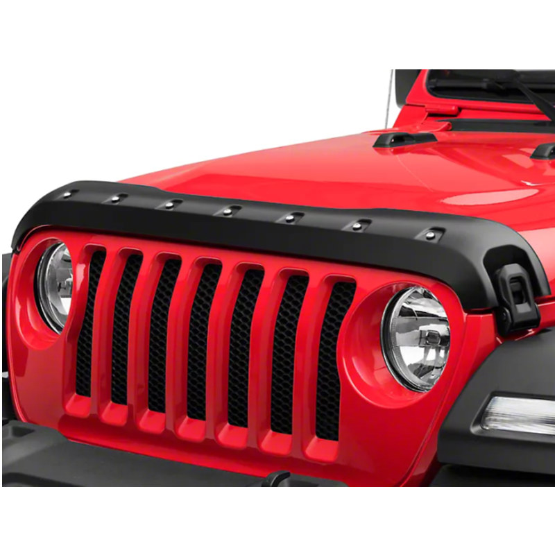 Hood Stone Guard Armor Deflector for 2018-2022 Jeep Wrangler JL